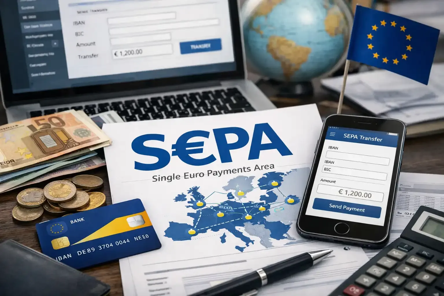 SEPA Zahlungsverkehr Europa